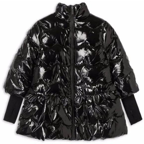 Habitual Kid Black Puffer Jacket - Size 10 - Picture 1 of 8